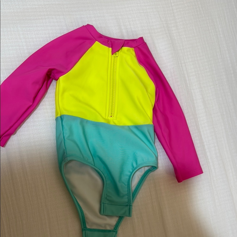 Colorful Long Sleeve Swimsuit